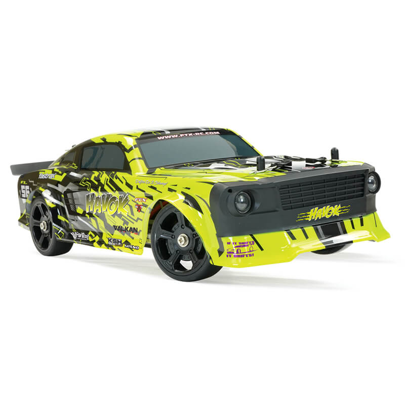 FTX HAVOK 1/14 4WD DRIFT ROADSTER CAR - YELLOW