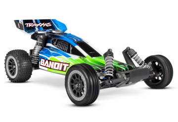 Bandit 2WD 1/10 RTR TQ Green with USB-C charger/ 7 cell NiMH 3000mAH