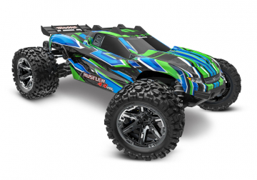 Rustler 4x4 VXL 1/10 RTR TQi TSM HD Green w/o Battery & Charger