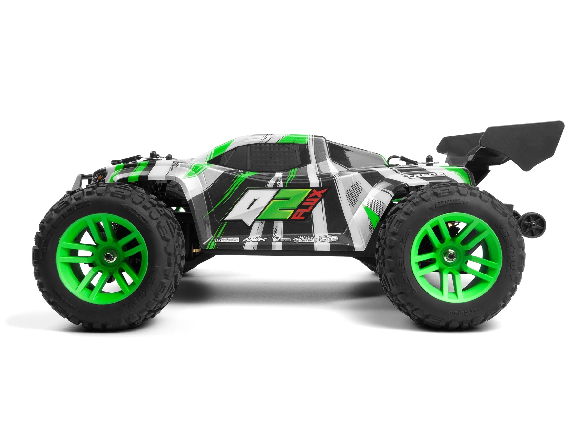 Quantum2 XT Flux 1/10th Stadium Truck - Green