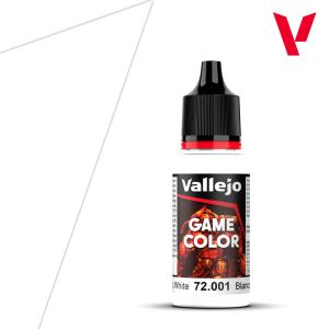 001: Vallejo Game Color Dead White 18ml