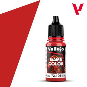 020: Vallejo Game Color Scarlett Blood 18 ml.