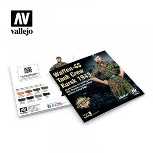 Waffen-SS Tank Crew 1943, Model color paint set 8x17ml