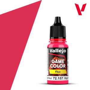 103: Vallejo Game Color Fluorescent red 18ml