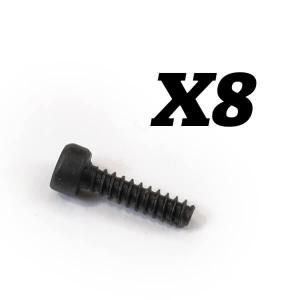 FTX CAP HEAD SELF-TAPPING 2X8MM SCREWS FTX10357