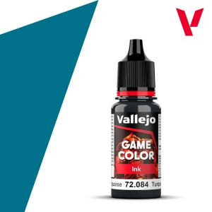 116: Vallejo Game Color Dark Turquoise Ink 18ml