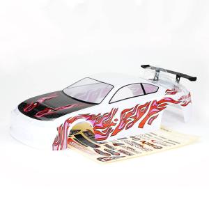 FTX BANZAI PRE-PAINTED BODY SHELL W/DECALS & WING - WHITE FTX6596W