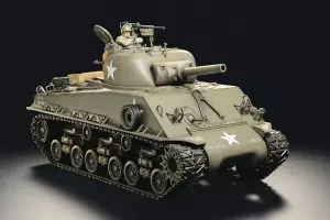 1/16 R/C M4 Sherman 105mm Howitzer Full-Option Kit
