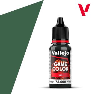 118: Vallejo Game Color Black Green Ink 18ml