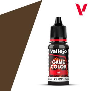 119: Vallejo Game Color Sepia Ink 18ml