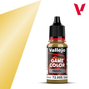 124: Vallejo Game Color Polished Gold 18ml