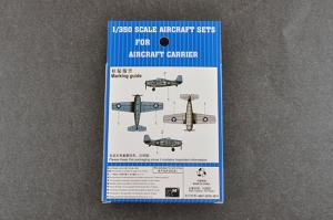 Trumpeter 1:350 F4F-4 WILDCAT ( 4 planes)