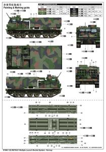 Trumpeter 1/35 M270/A1 Rocket System, Norway