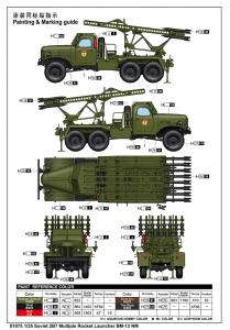 Trumpeter 1/35 Soviet 2B7 Multiple Rocket Launcher