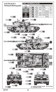 Trumpeter 1:72 PLA ZTZ-99A MBT