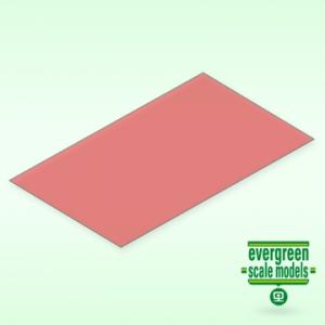 Red Transparent Sheet 0.25x150x300 mm