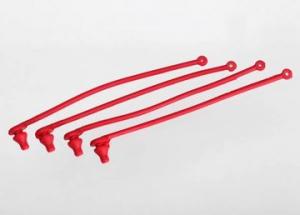 Traxxas Body Clip Retainer Red (4) TRX5752