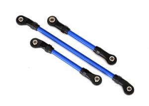 Traxxas Steering, Drag and Panhard Link Blue (for Lift Kit) TRX8146X