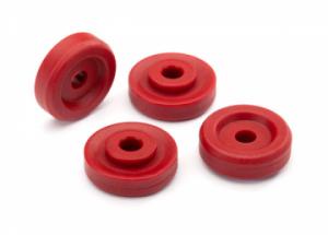 Traxxas Wheel Washers Red (4) Maxx TRX8957R