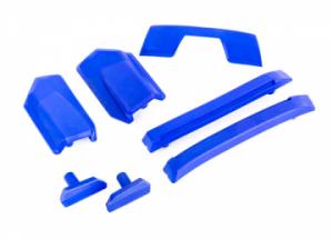 Traxxas Body Reinforcement & Roof Skidpads Blue Sledge TRX9510X