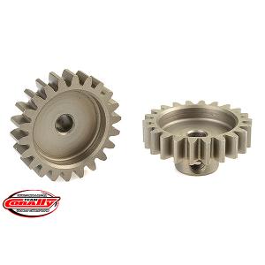 CORALLY 32 DP PINION SHORT HARDENED STEEL 22 TEETH SHAFT DIA. 3.17mm