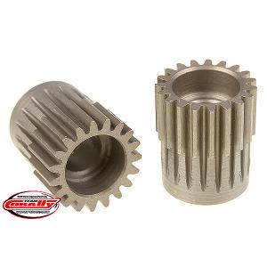 CORALLY 48 DP PINION SHORT HARDENED STEEL 19 TEETH 5M