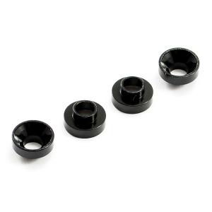 CENTRO ALUMINIUM SERVO MOUNT COLLARS (4) - BLACK