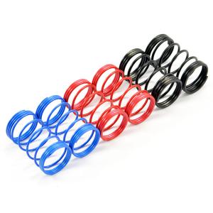 FASTRAX 1/10TH 55mm SPRING SET SOFT/BLUE,MED/RED,HARD/BLACK