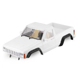 FASTRAX 1/10 ROCKEE PICK-UP & INTERIOR HARDBODY 313mm - WHITE