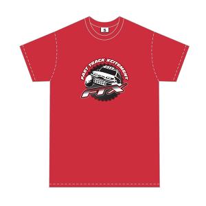 FTX GEAR LOGO BRAND T-SHIRT RED - SMALL FTX0001S