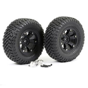 FTX OUTBACK 3 COMPLETE MOUNTED WHEEL & TYRE (PR) 100mm FTX10029