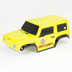 FTX OUTBACK 3 PASO PVC PAINTED BODY - YELLOW FTX10044Y