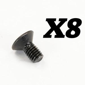 FTX ROKATAN FLAT HEAD CROSS SCREW M3X6 FTX10192