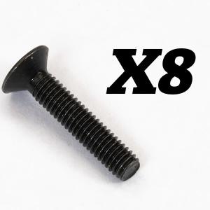 FTX ROKATAN FLAT HEAD CROSS SCREW M3X15 FTX10196