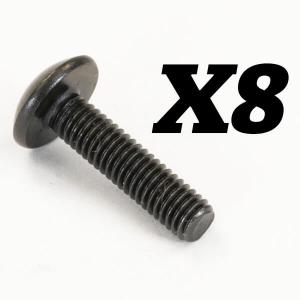 FTX ROKATAN DOME HEAD CROSS SCREW M3X12 FTX10204