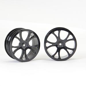 FTX VANTAGE FRONT BUGGY WHEEL 2PCS - BLACK FTX6305B