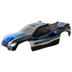 FTX CARNAGE ST PRINTED BODY - BLACK (BRUSHLESS) FTX6342