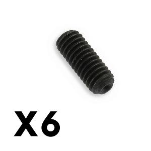 FTX DROOP SET/GRUB SCREWS M4*10 6PCS FTX6543