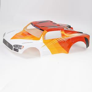 FTX ZORRO BRUSHLESS PAINTED ORANGE/WHITE BODYSHELL FTX6989WO