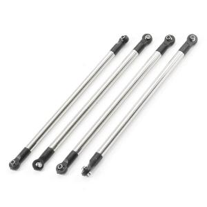 FTX OUTBACK 2.0 NICKEL PLATED STEEL SIDE LINKAGE 100MM (4PC) FTX8265