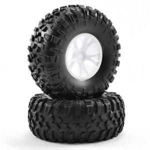 FTX OUTLAW PRE-MOUNTED WHEELS & TYRES - WHITE FTX8335W