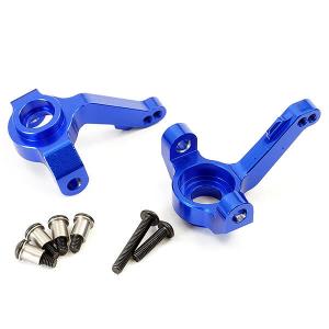 FTX MAULER ALUMINIUM STEERING BLOCK CARRIERS (2PC) - BLUE FTX8831B