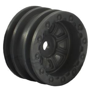 FTX OUTBACK MINI WHEEL SET - BLACK (4PC) FTX8860BK