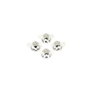 FTX FURY X CHROME WHEEL NUT DUST COVERS (4) FTX9255