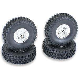 FTX OUTBACK MINI X 2.0 FINDER MOUNTED TYRES/CHROME WHEELS FTX9374C