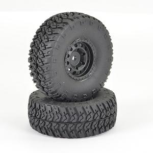 FTX OUTBACK RANGER XC WHEEL & TYRE SET - BLACK (PR) FTX9461B