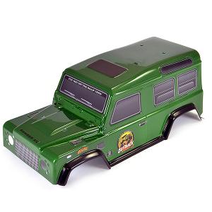 FTX OUTBACK RANGER XC GREEN PVC BODYSHELL FTX9477G