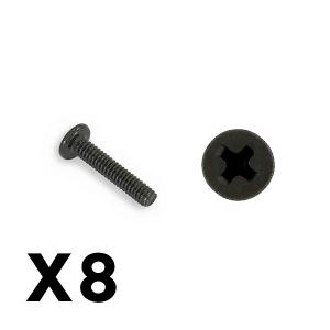 FTX OUTBACK RANGER XC BUTTON HEAD M2 X 10MM SCREWS (6PC) FTX9482