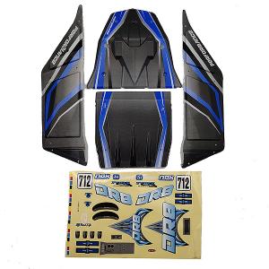 FTX DR8 BODY+DECAL(BLUE) FTX9580B