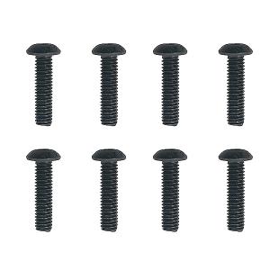 FTX BUTTON HEAD HEX SCREW M4 X 16MM FTX9658